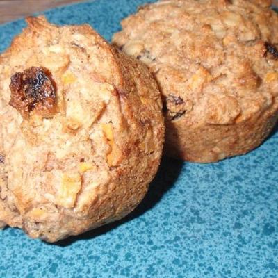 veganist dateert van zoete aardappel muffins