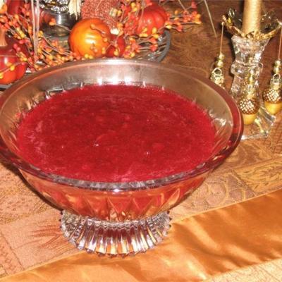 michelle's beroemde gewassen cranberrysaus