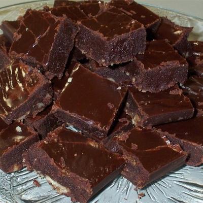 ouderwetse chocolade fudge