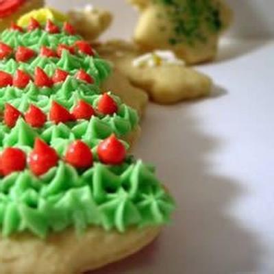 suiker koekjes met roomboter glazuur