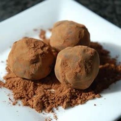 chocolade oranje truffels