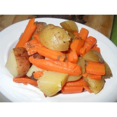 aardappelen en wortels
