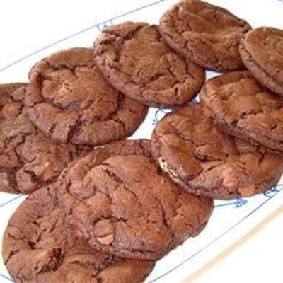 chocolade / pindakaas drop cookies