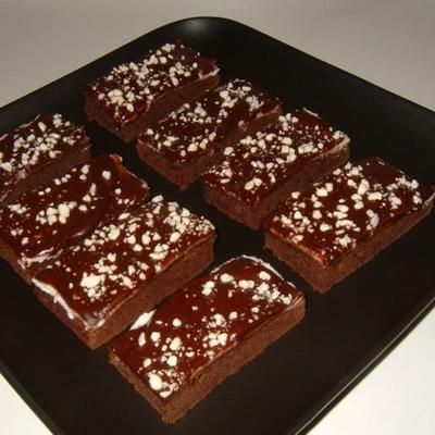 chocolade munt brownies