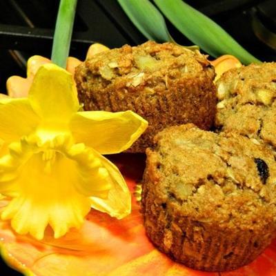 heerlijke veganistische spelt muffins