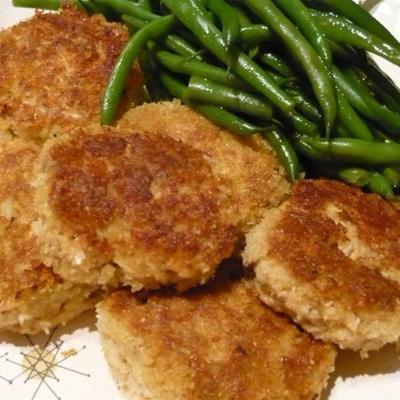 fabienne's 'zwarte ogen' crabcakes