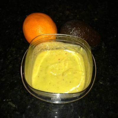 avocado-sinaasappel saladedressing