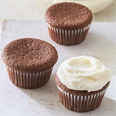 glutenvrije chocolade kikkererwt cupcakes