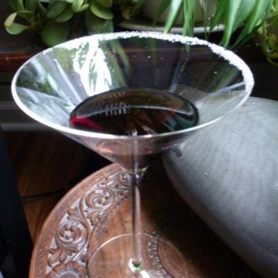 fonkelende chocolade martini