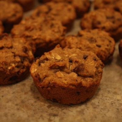 glutenvrije choc-chip havermout muffins