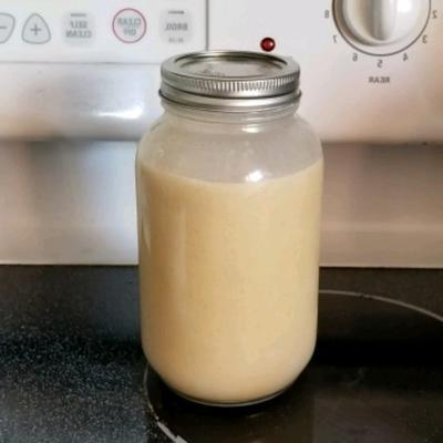 homemade coffee creamer (pumpkin spice)