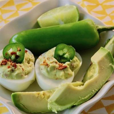 avocado deviled eggs