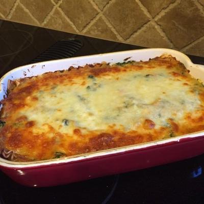 De plantaardige lasagne van Debbie