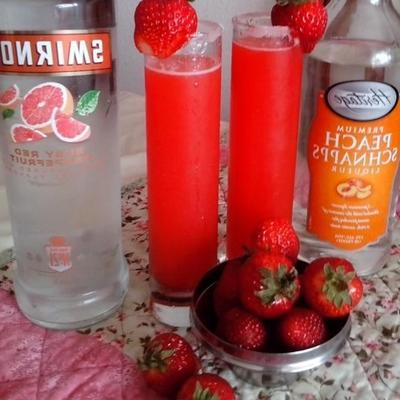 aardbei limonade cocktail