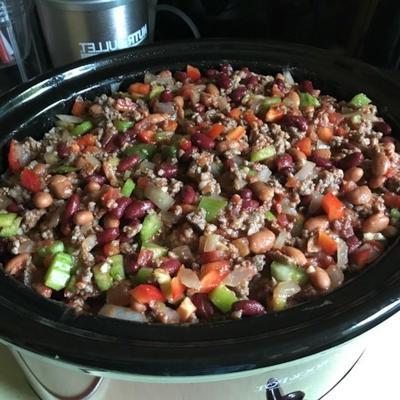 slow cooker chipotle chili