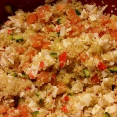 quinoa krab salade