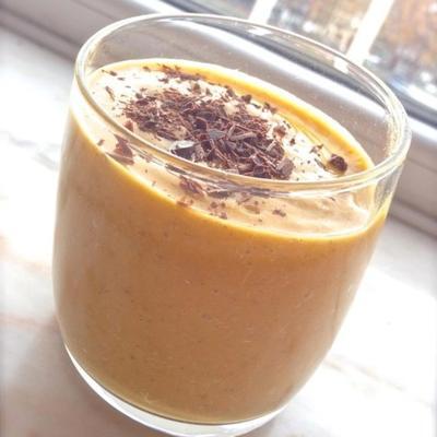 Pumpkin spice protein drink