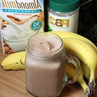 banaan pindakaas smoothie