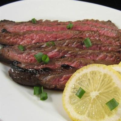 Aziatische platte ijzeren steak