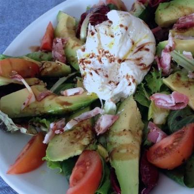 avocado burrata salade