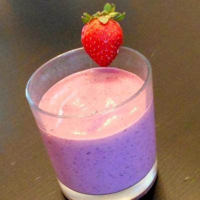 paarse power punch smoothie (de favoriet van mijn kinderen)