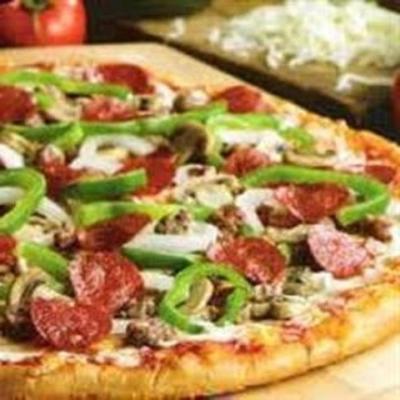 Italiaanse pizzakorst in broodmachine