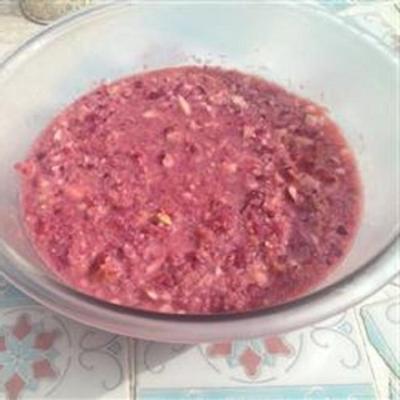 moeders cranberry jell-o® salade