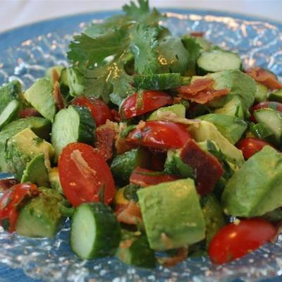 bacon avocado salade