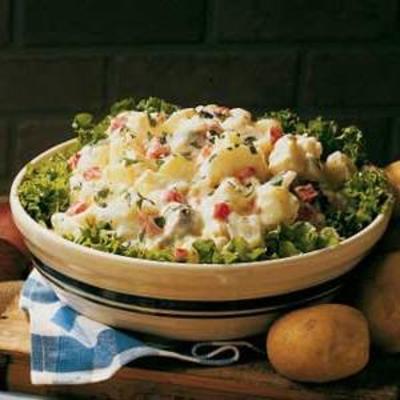 ranch-stijl aardappelsalade