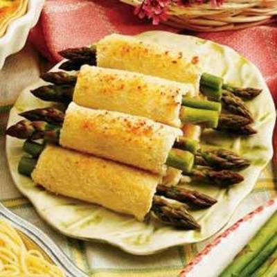 asperges voorgerecht roll-ups
