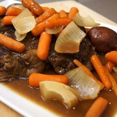 slowcooker rosbief in zijn eigen jus