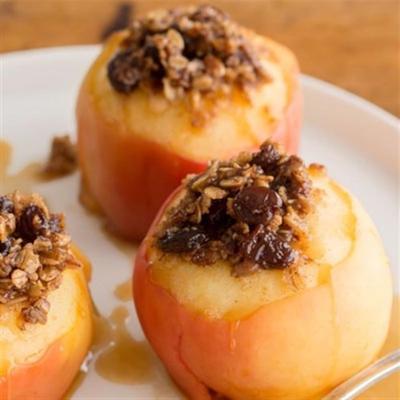 slow cooker appels met kaneel en bruine suiker