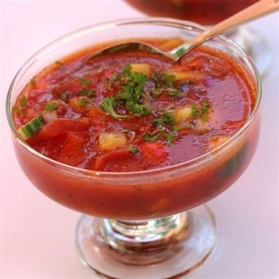 gemakkelijke zomer gazpacho