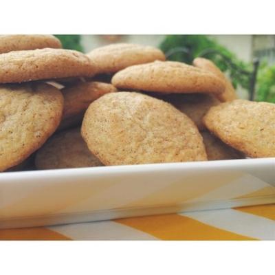 chai snickerdoodle cookies