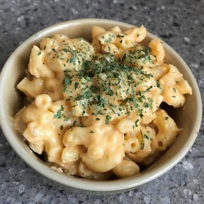 eenvoudige macaroni en kaas