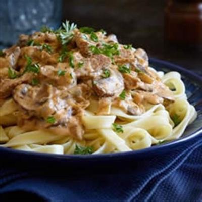 veggie stroganoff