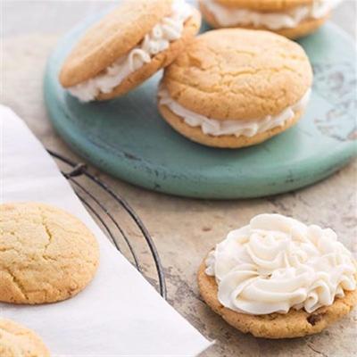 Snickerdoodle sandwich cookies