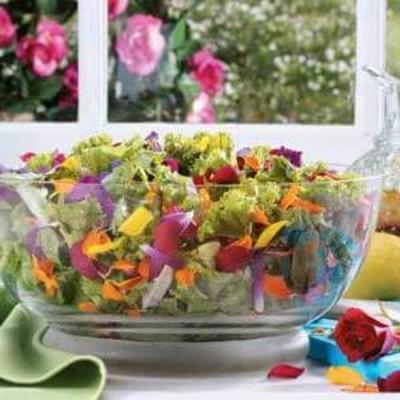 bloementuin salade