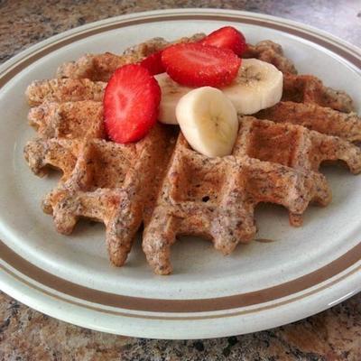 gezonde meergranen chia-wafels