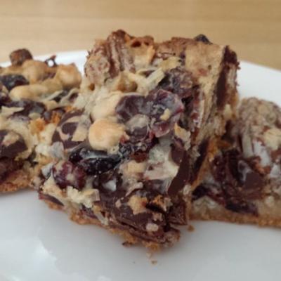 kokos-cranberrybars met pecannoten