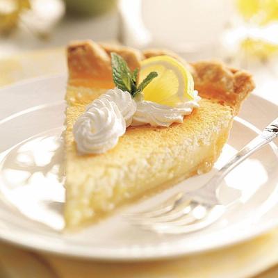 mom's lemon custard pie