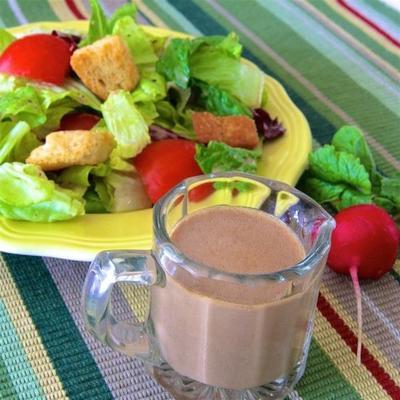 romige balsamico vinaigrette