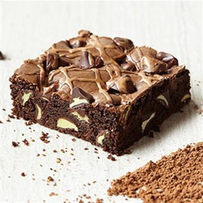 mokka brownies met mint gevulde delightfulls ™