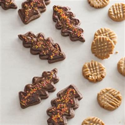 chocolade blad cookies