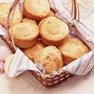muffins van oranje roomkaas