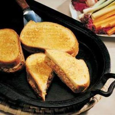 gegrilde zalm sandwiches