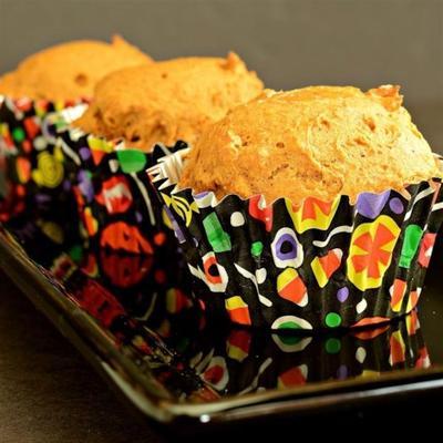 eenvoudige pompoenmuffins (vetarm)