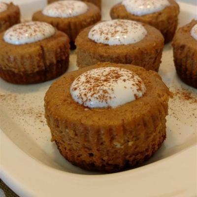 pompoen cheesecake cupcakes