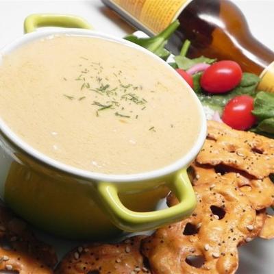 cheddar-beer fondue