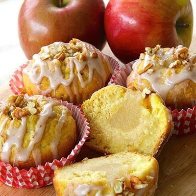 cupcakes met appelmoes